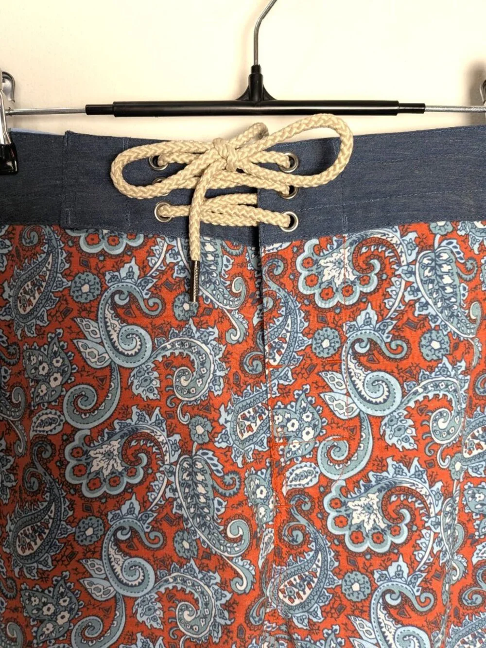 Fair Harbor Paisley Swim Trunks Size 33 New with Tags!